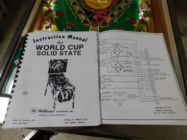 Pinball Restorations, Williams World Cup
