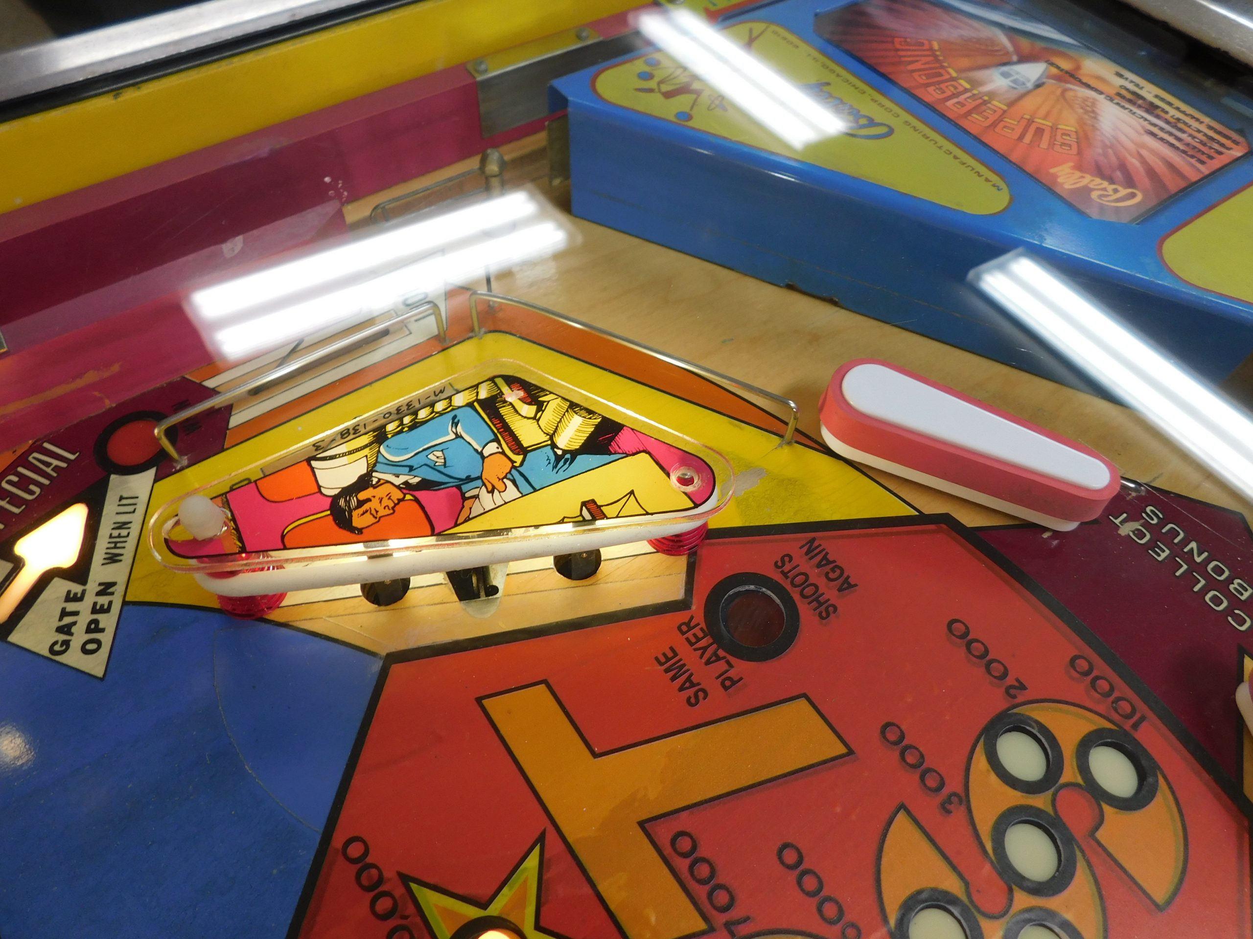 Pinball Restorations, Bally Supersonic