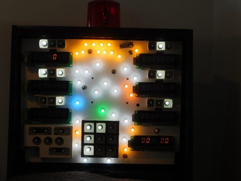 SOLD - 1990 Williams Shuffle Inn Deluxe Shuffle Alley (repainted