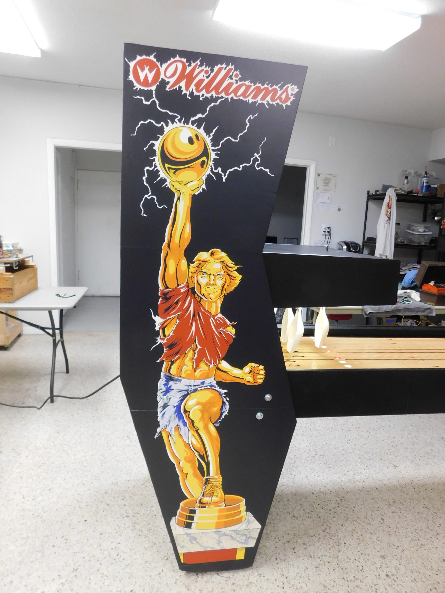 Pinball Restorations, Williams Strike Master shuffle alley bowler