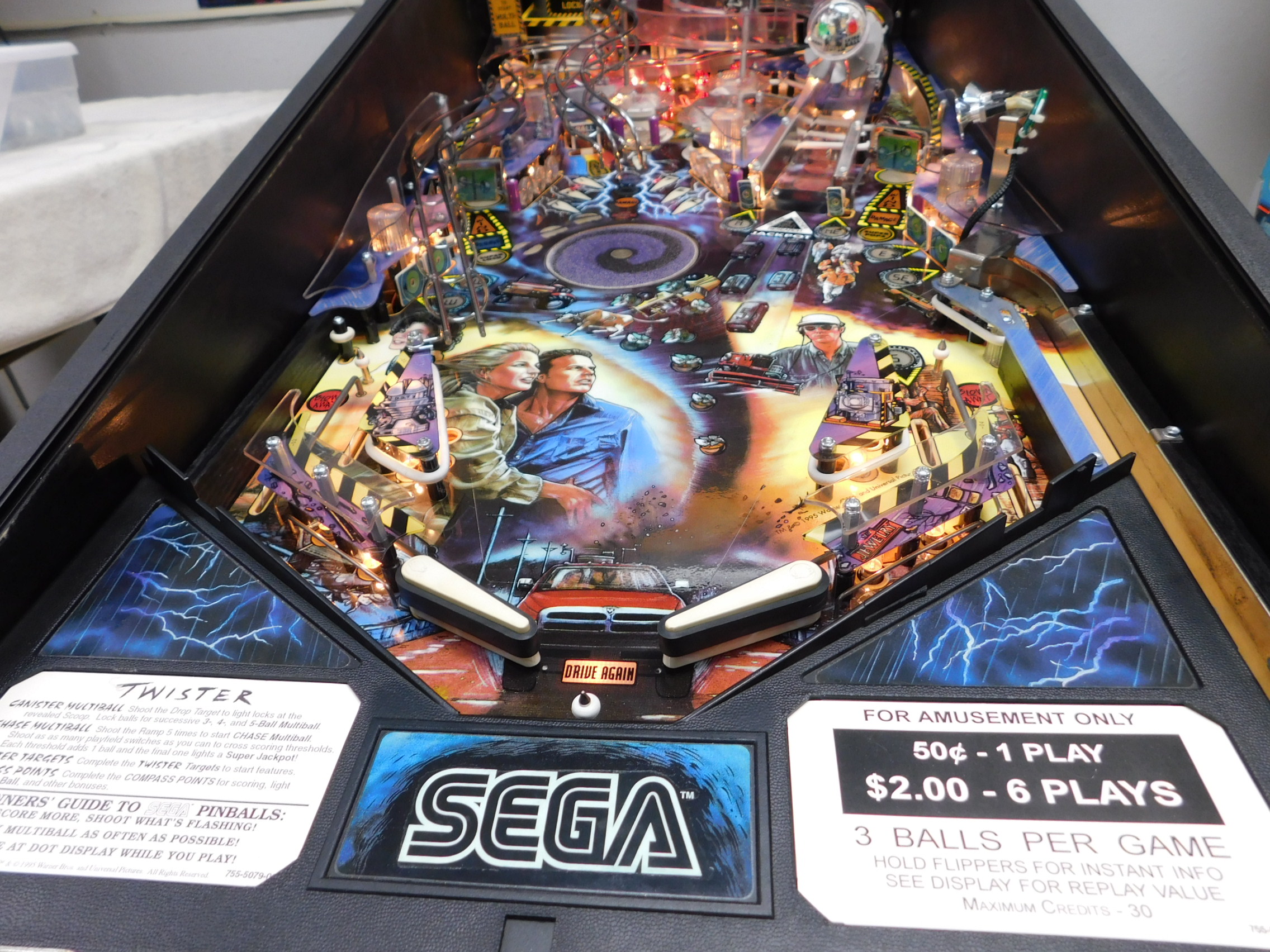 Pinball Restorations, Sega Twister