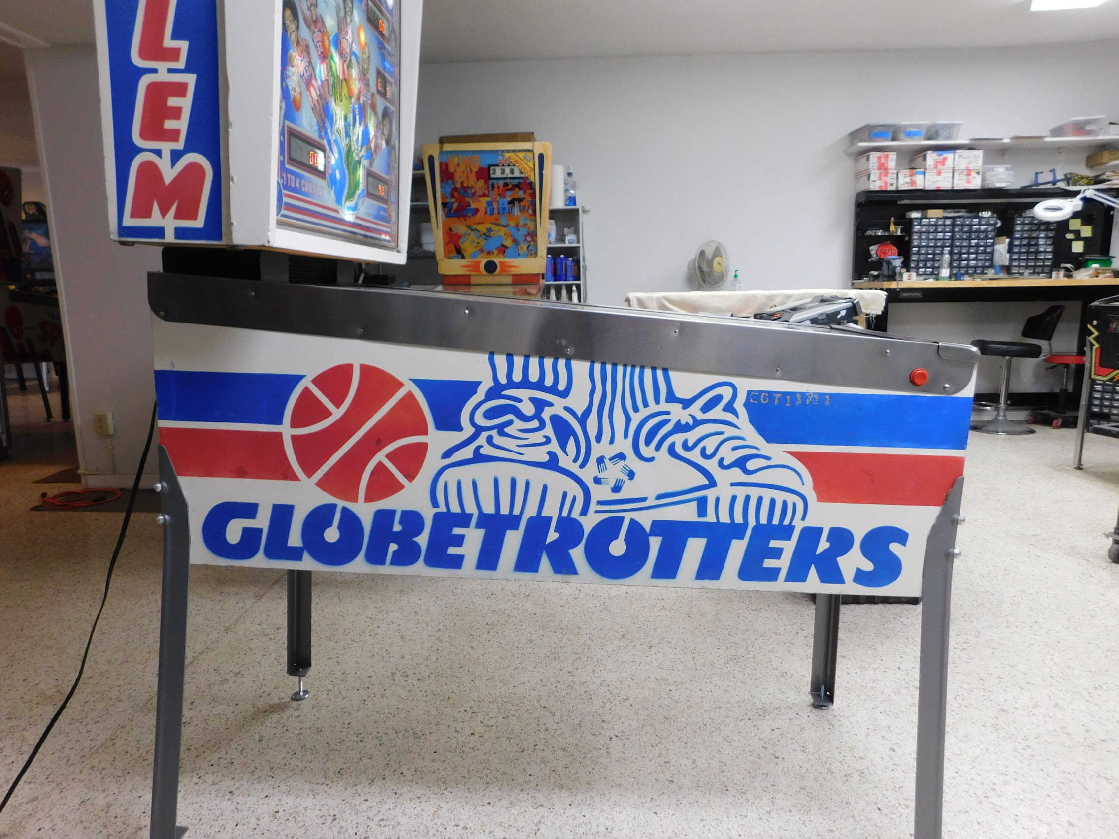 Pinball Restorations, Bally Harlem Globetrotters
