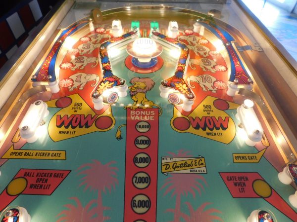 Pinball Restorations, Gottlieb Jungle King