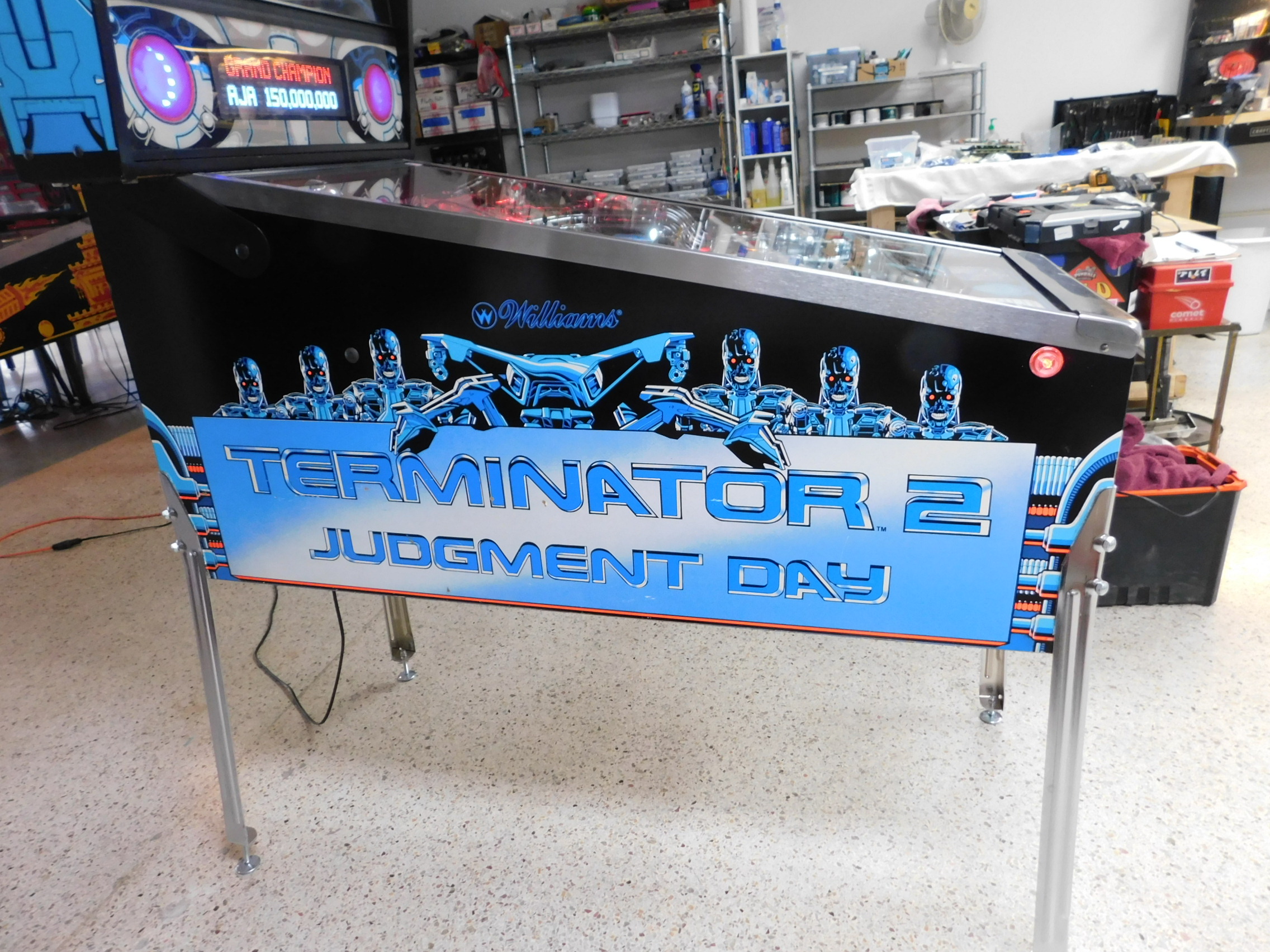 Pinball Restorations, Williams Terminator 2