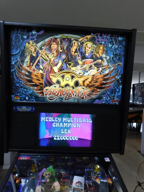 Pinball Restorations, Stern Aerosmith Pro