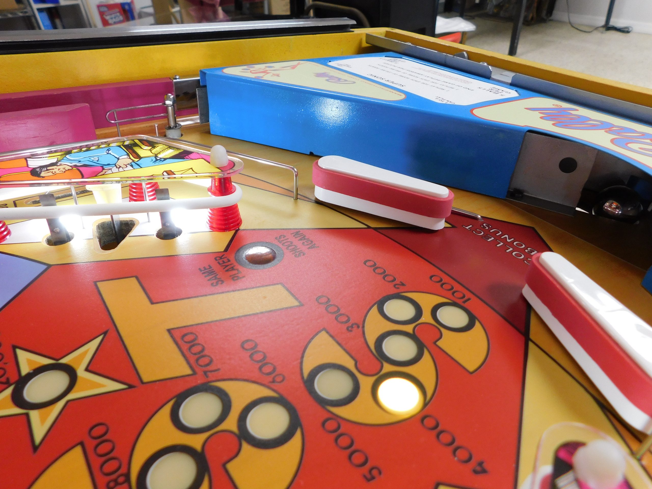 Pinball Restorations, Bally Supersonic