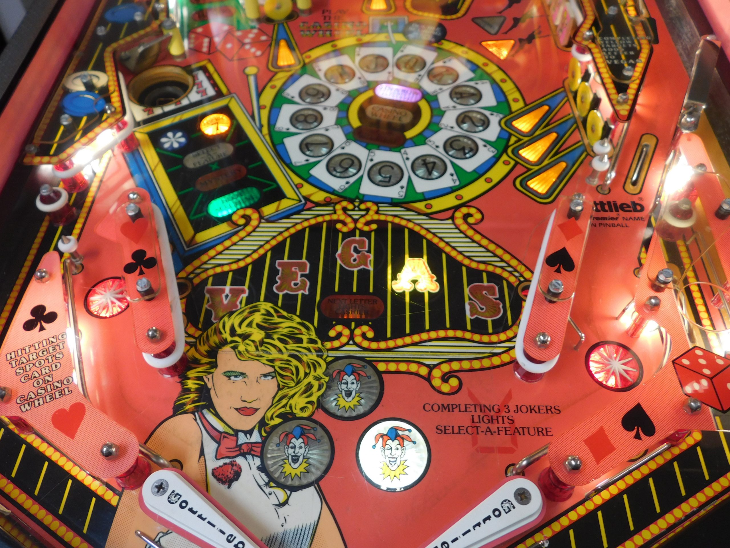 Pinball Restorations, Gottlieb Vegas