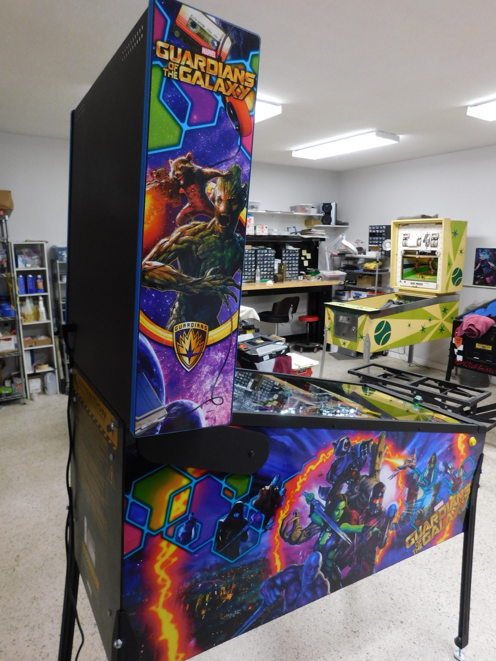 Pinball Restorations, Stern Guardians of the Galaxy Pro