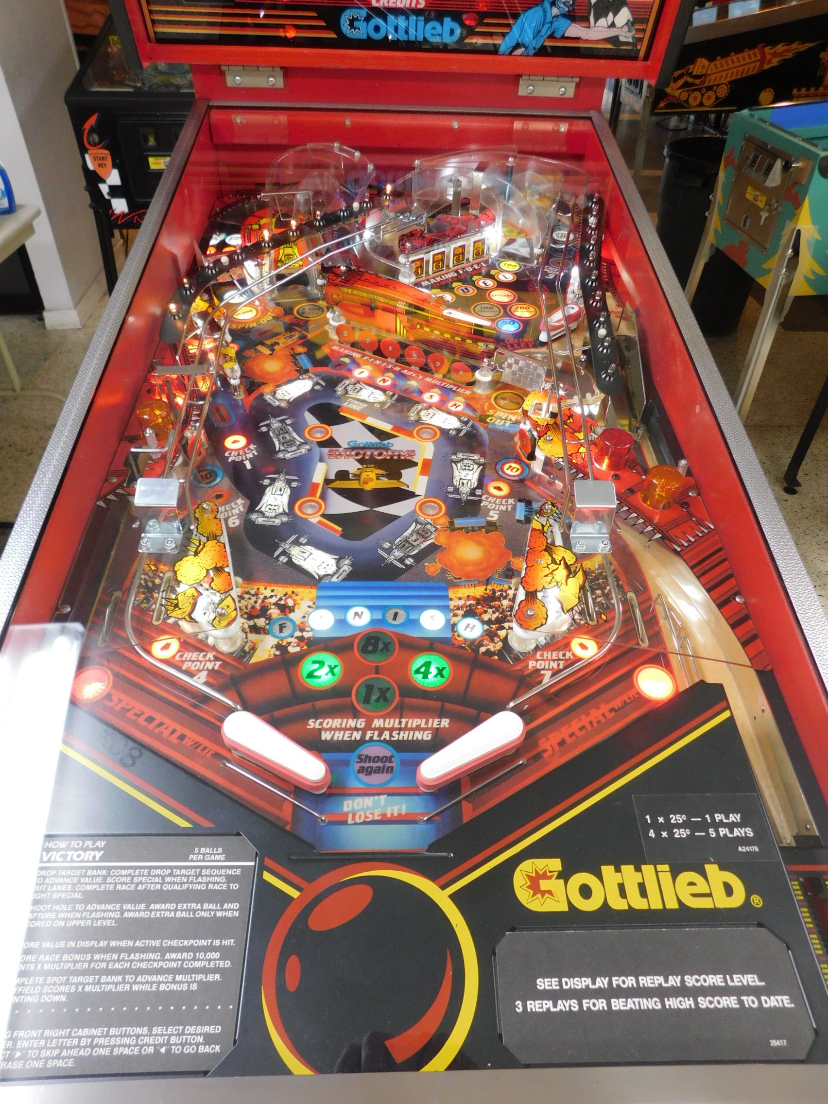 Pinball Restorations, Gottlieb Victory