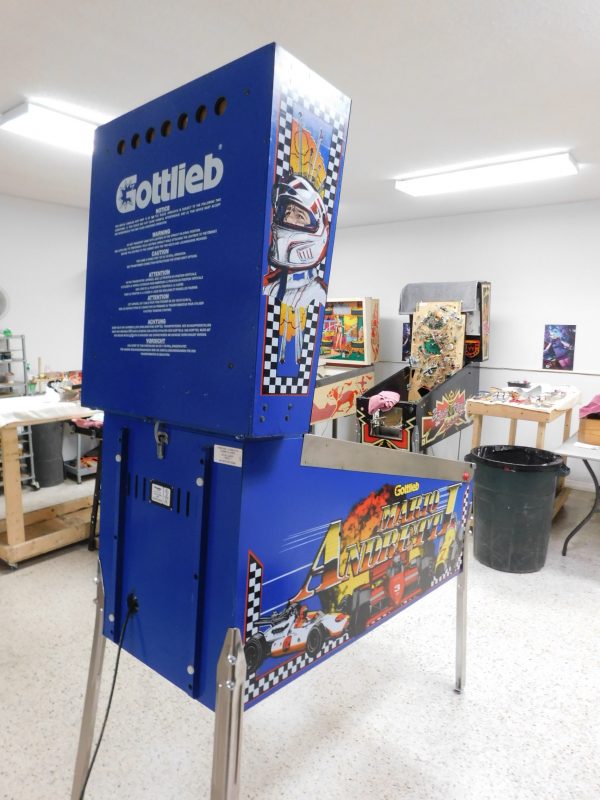 Pinball Restorations, Gottlieb Mario Andretti