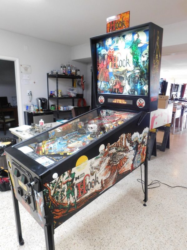 SOLD - 1992 Data East Hook - Pinball Restorations, LLC.