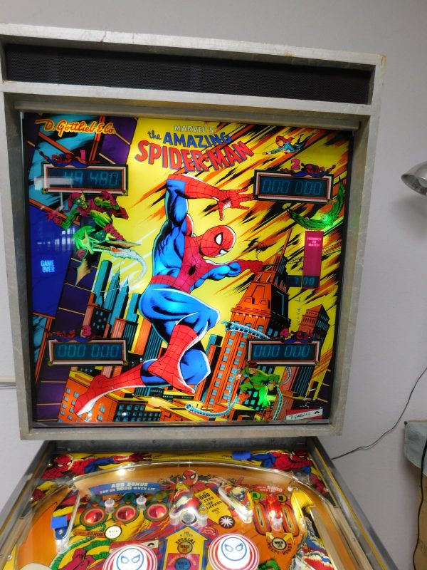 Gottlieb The Amazing Spider-Man Pinball Machine Plastic Set D-19736 New! 