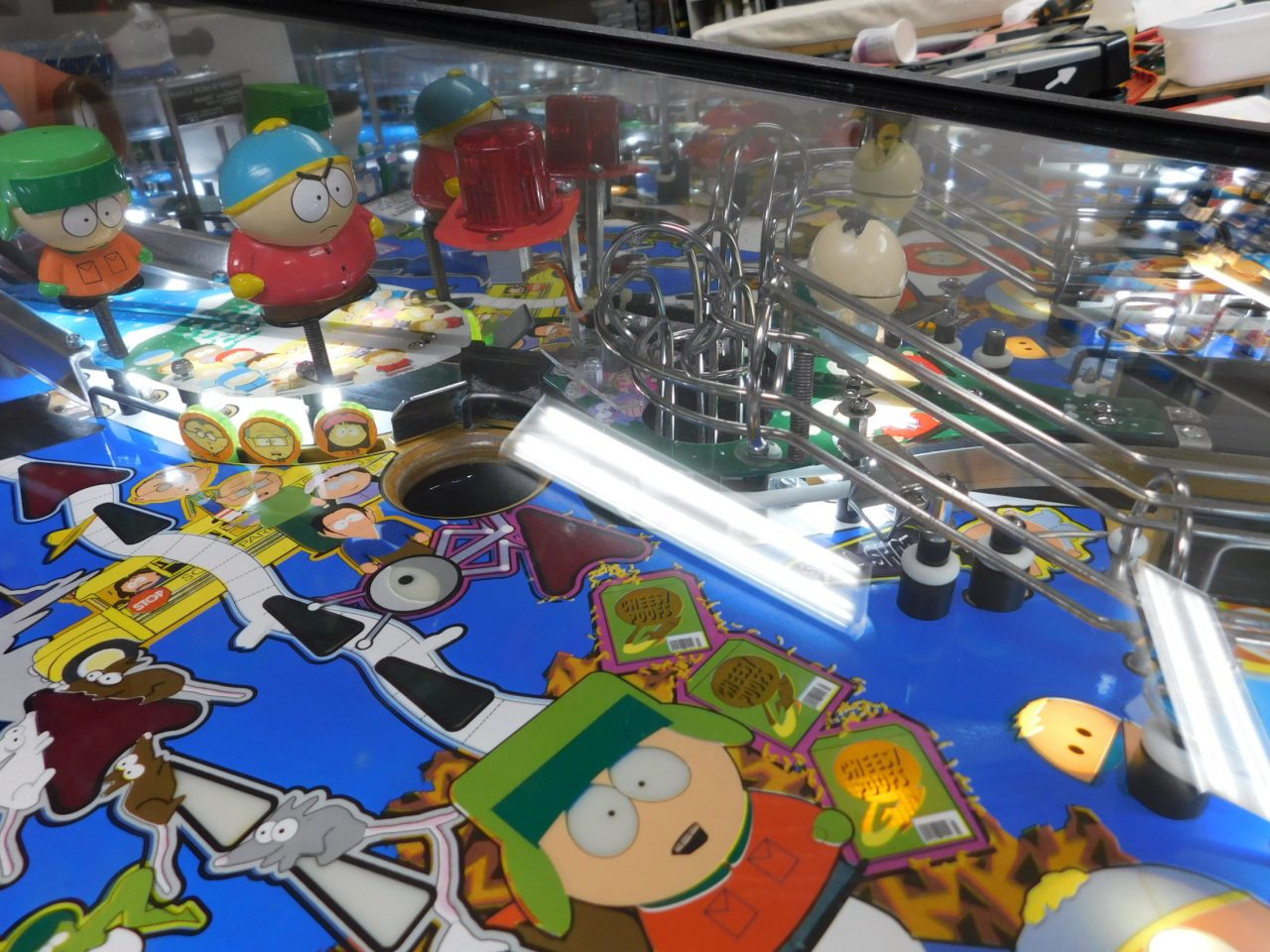 SOLD - 1999 Sega South Park - Pinball Restorations, LLC.