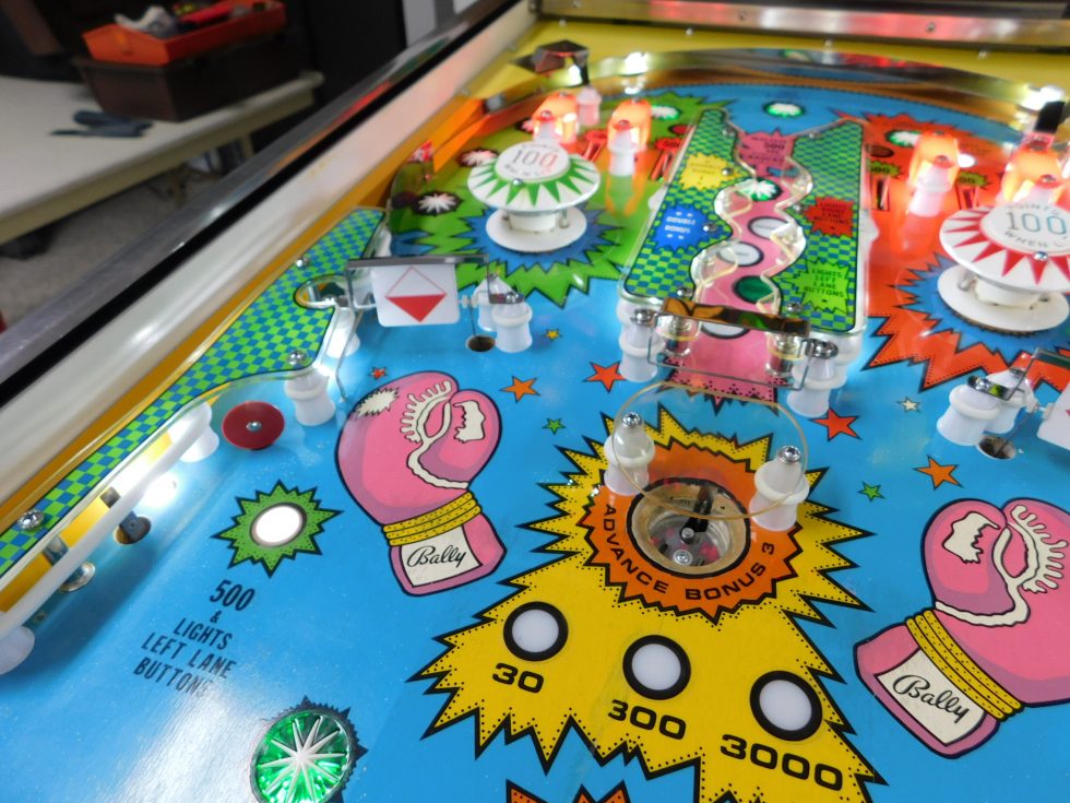 CUSTOMER RESTORATION 1975 Bally Knockout Pinball Restorations, LLC.