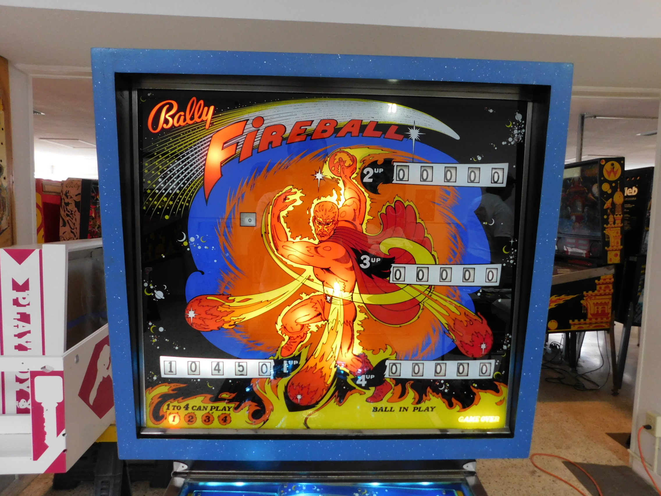 Pinball Restorations, Bally Fireball