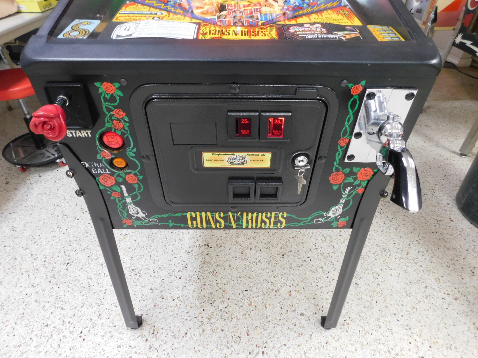 Pinball Restorations, Data East Guns 'N Roses
