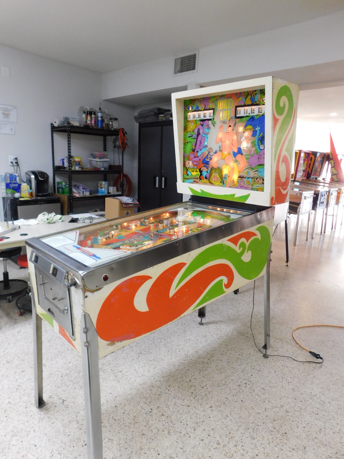 Pinball Restorations, Gottlieb Wild Life