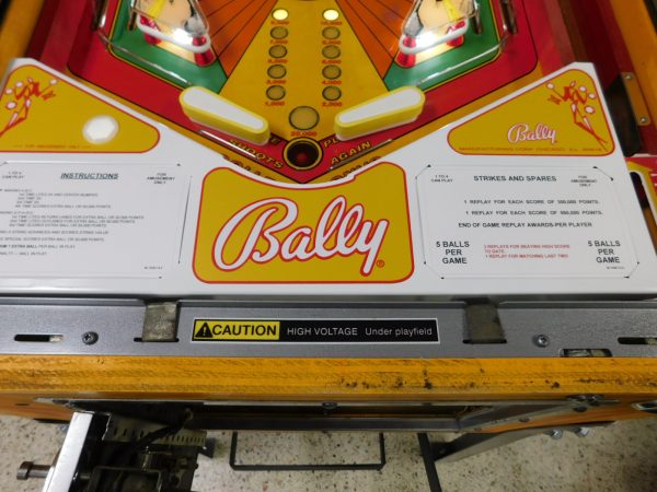 Pinball Restorations, Bally Strikes and Spares