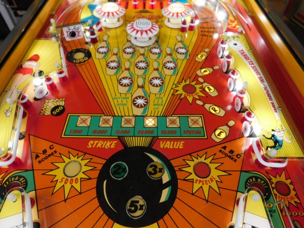 Pinball Restorations, Bally Strikes and Spares