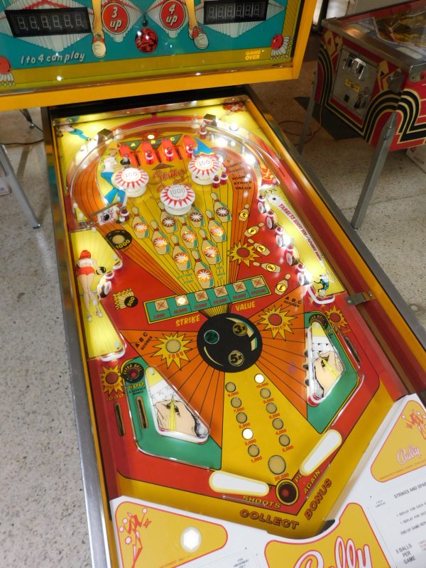 Pinball Restorations, Bally Strikes and Spares