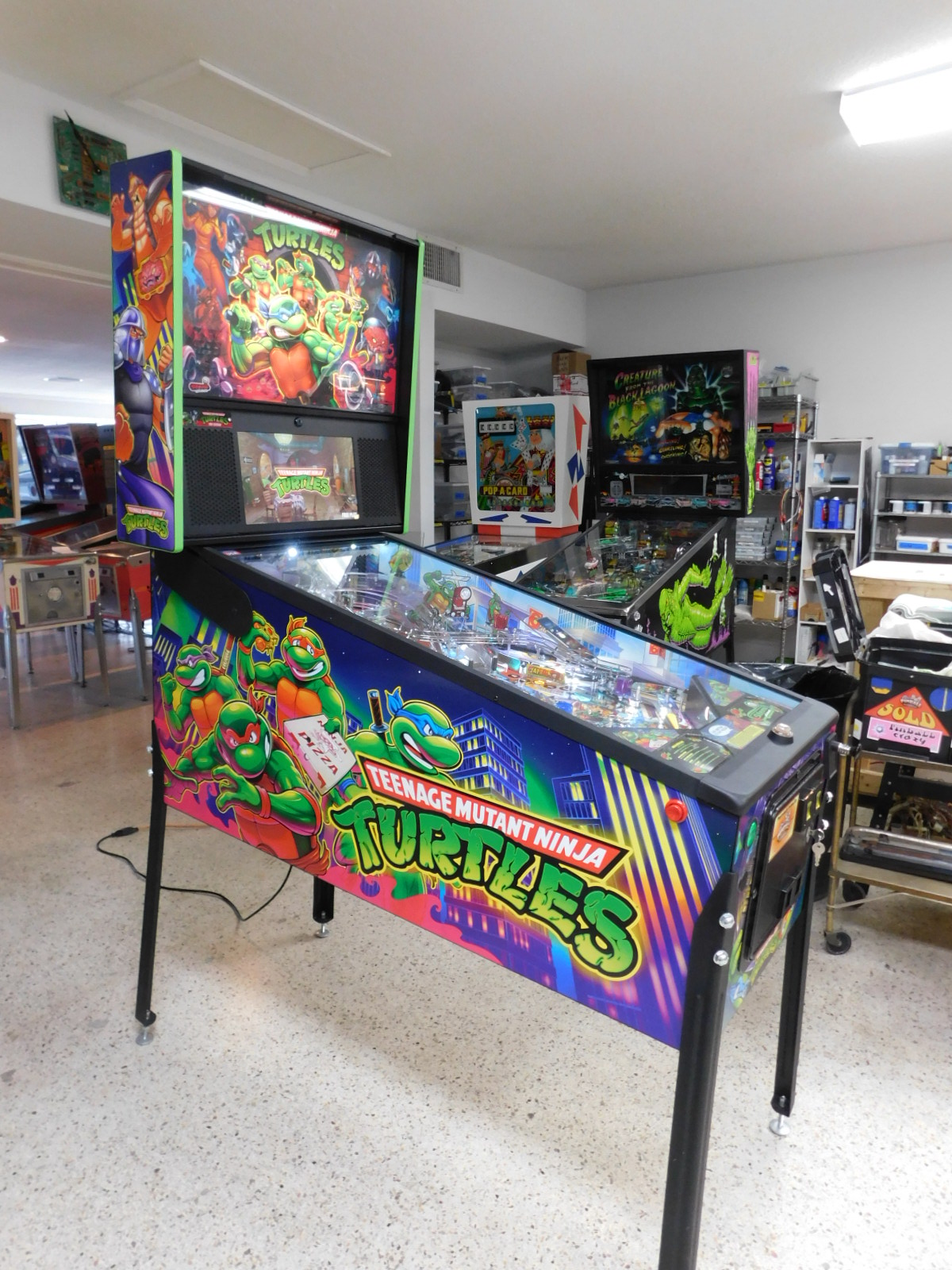 Pinball Restorations, Stern Teenage Ninja Turtles Pro