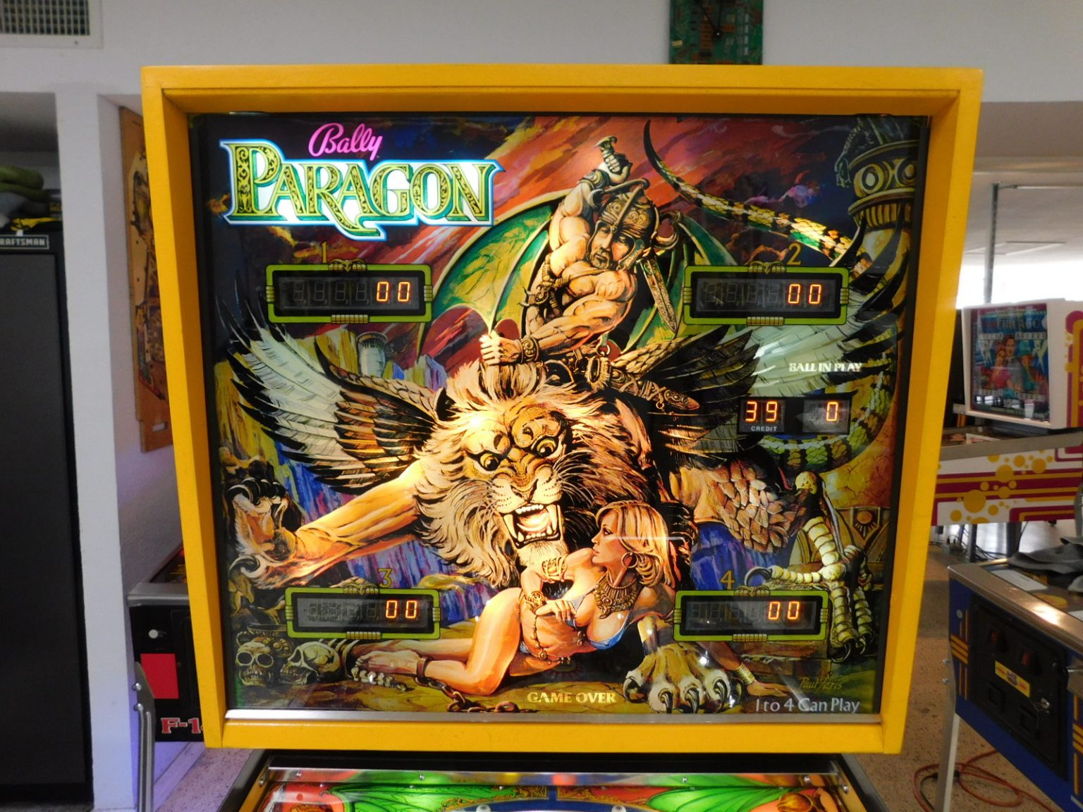 CUSTOMER RESTORATION - 1979 Bally Paragon (wide-body) - Pinball