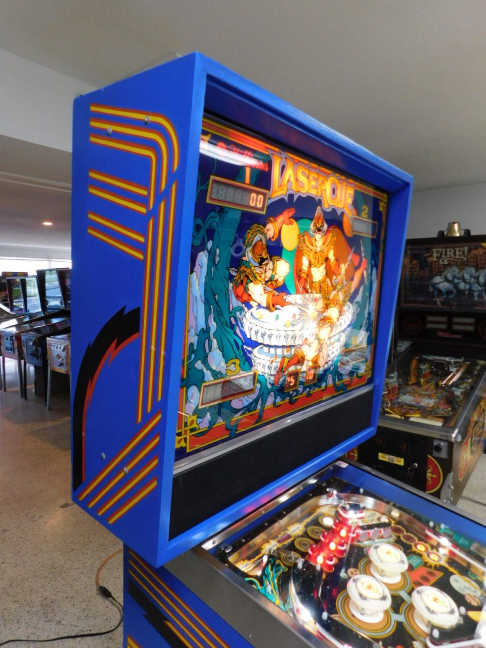 SOLD - 1984 Williams Laser Cue (#2) - Pinball Restorations, LLC.