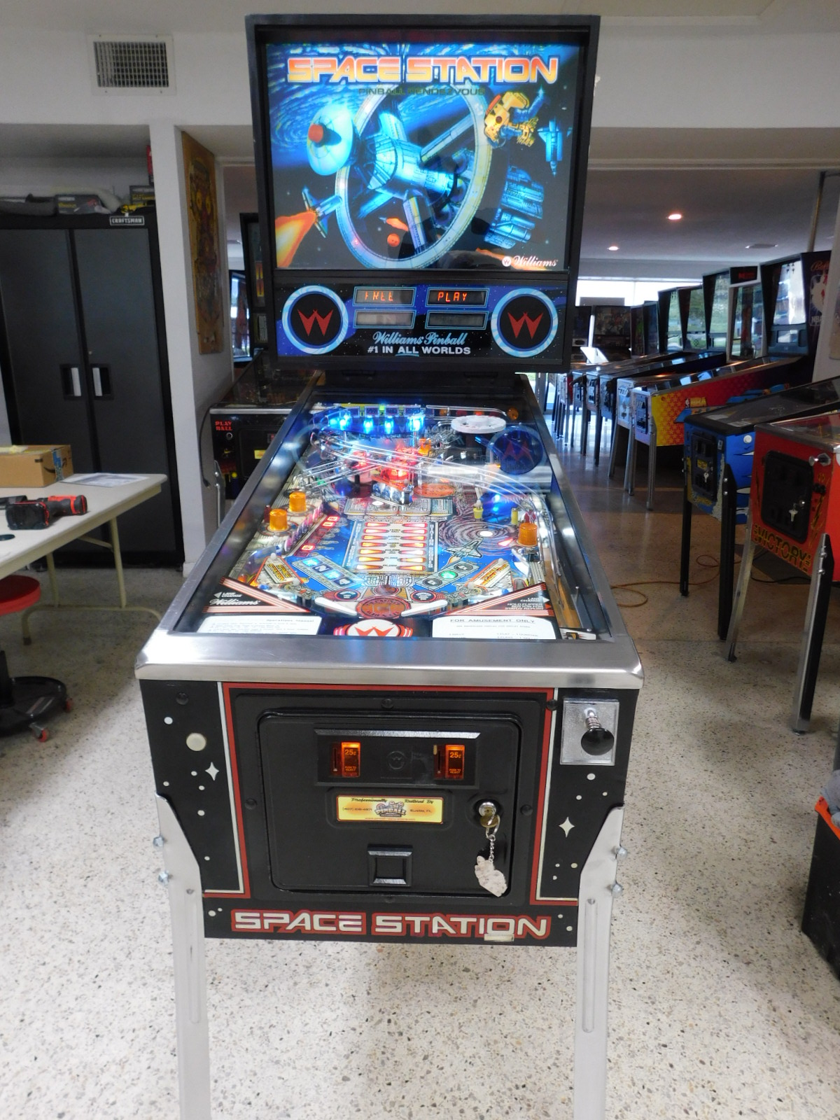 Space Station - 1987 Williams Pinball - Arcade Gallery