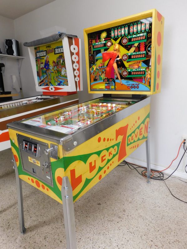 lucky seven pinball machine