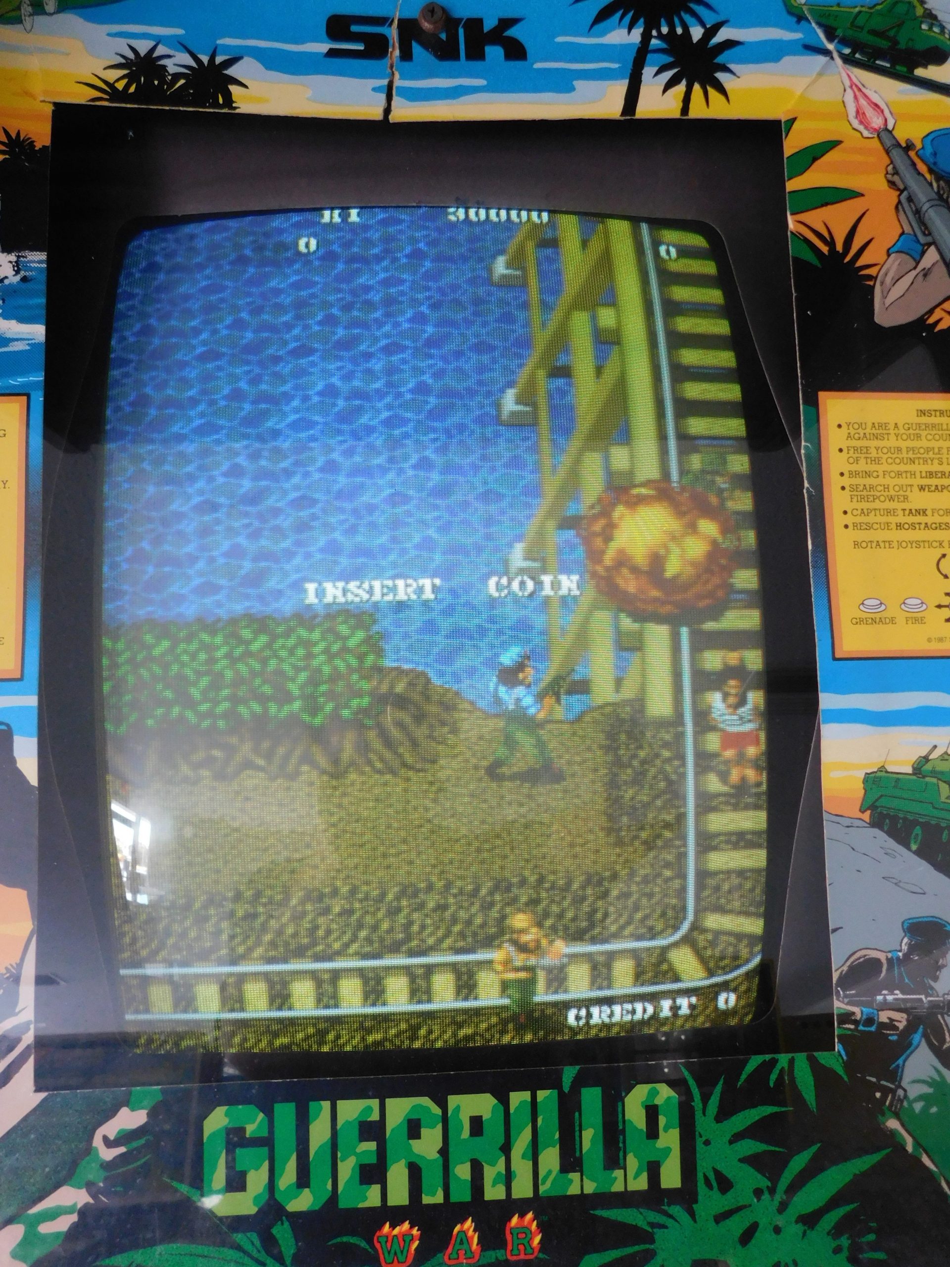 Pinball Restorations, SNK Guerrilla War Arcade Game
