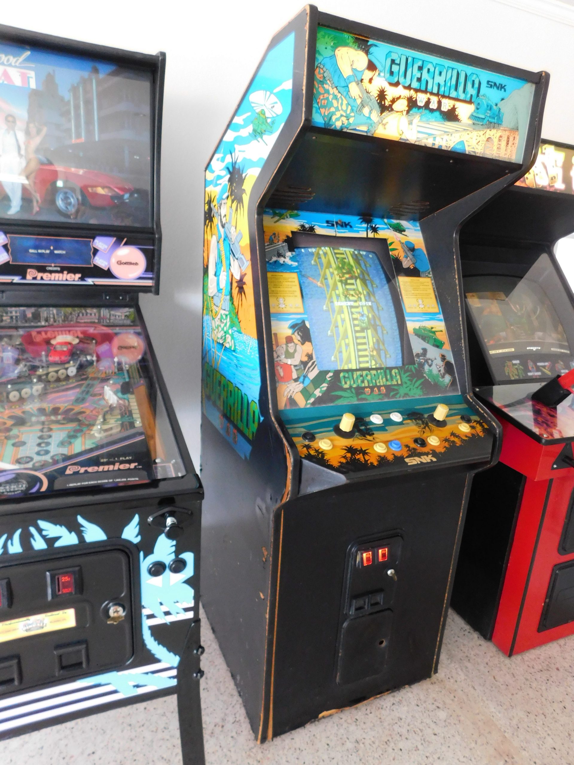 Pinball Restorations, SNK Guerrilla War Arcade Game
