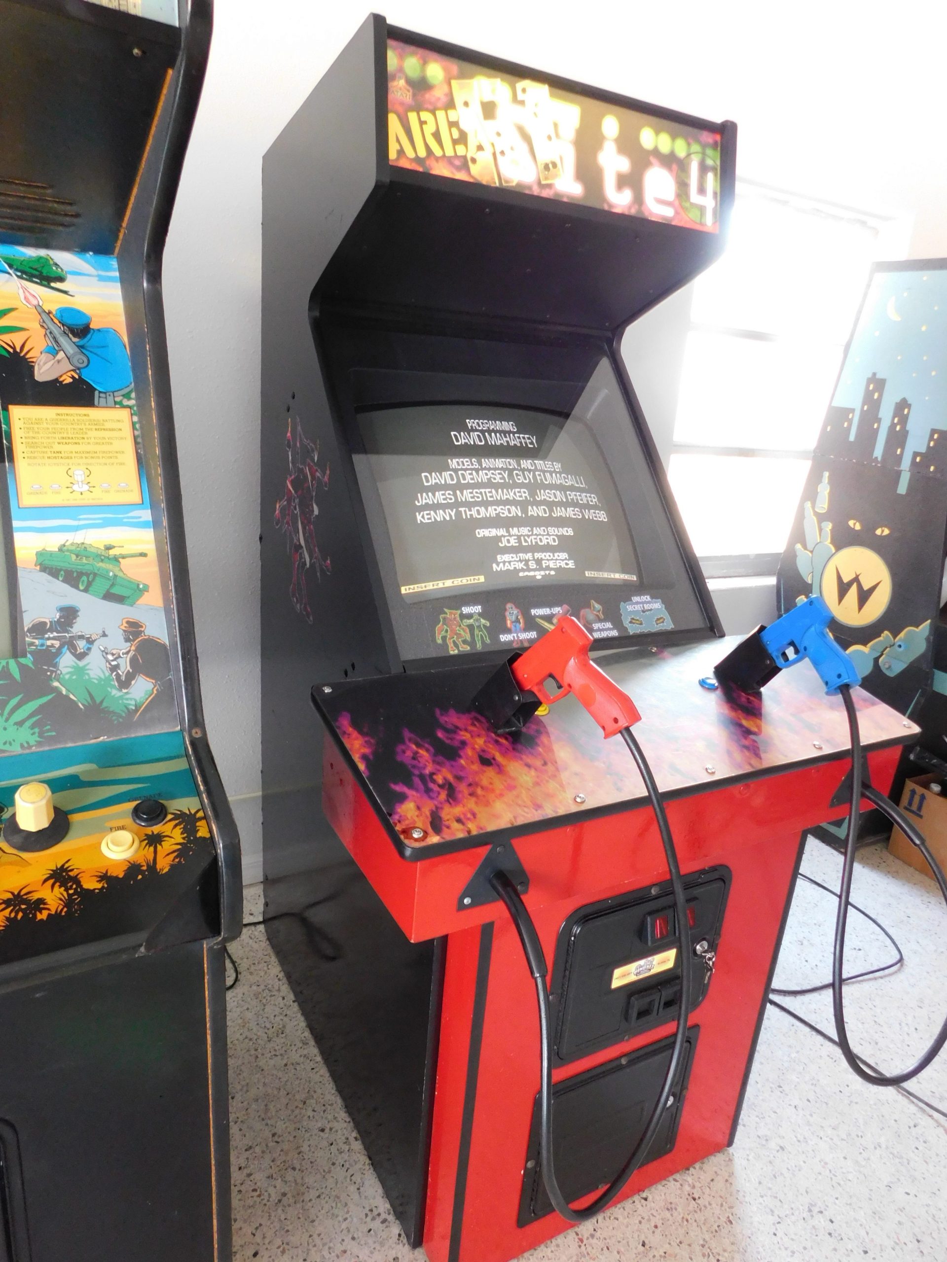 Pinball Restorations, Atari Area 51: Site 4 – Arcade Game