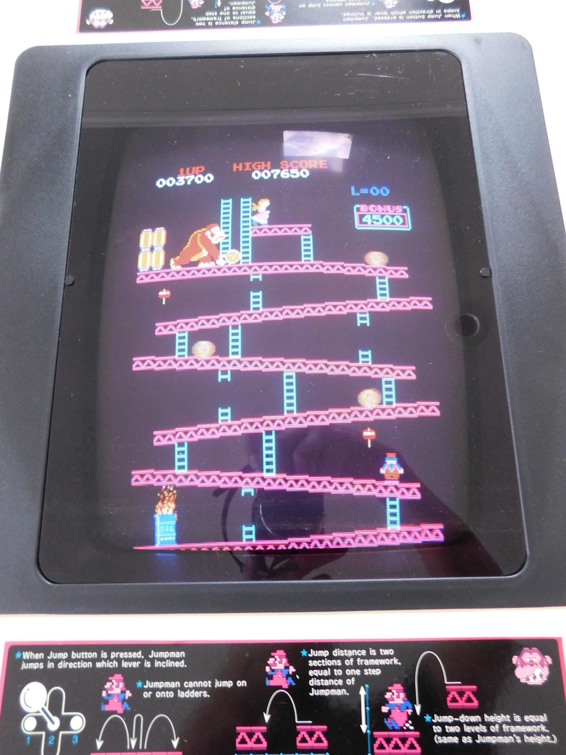 Nintendo Donkey Kong Cocktail Arcade Game