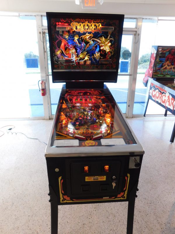 SOLD - 1985 Williams Sorcerer (#1) TB - Pinball Restorations, LLC.