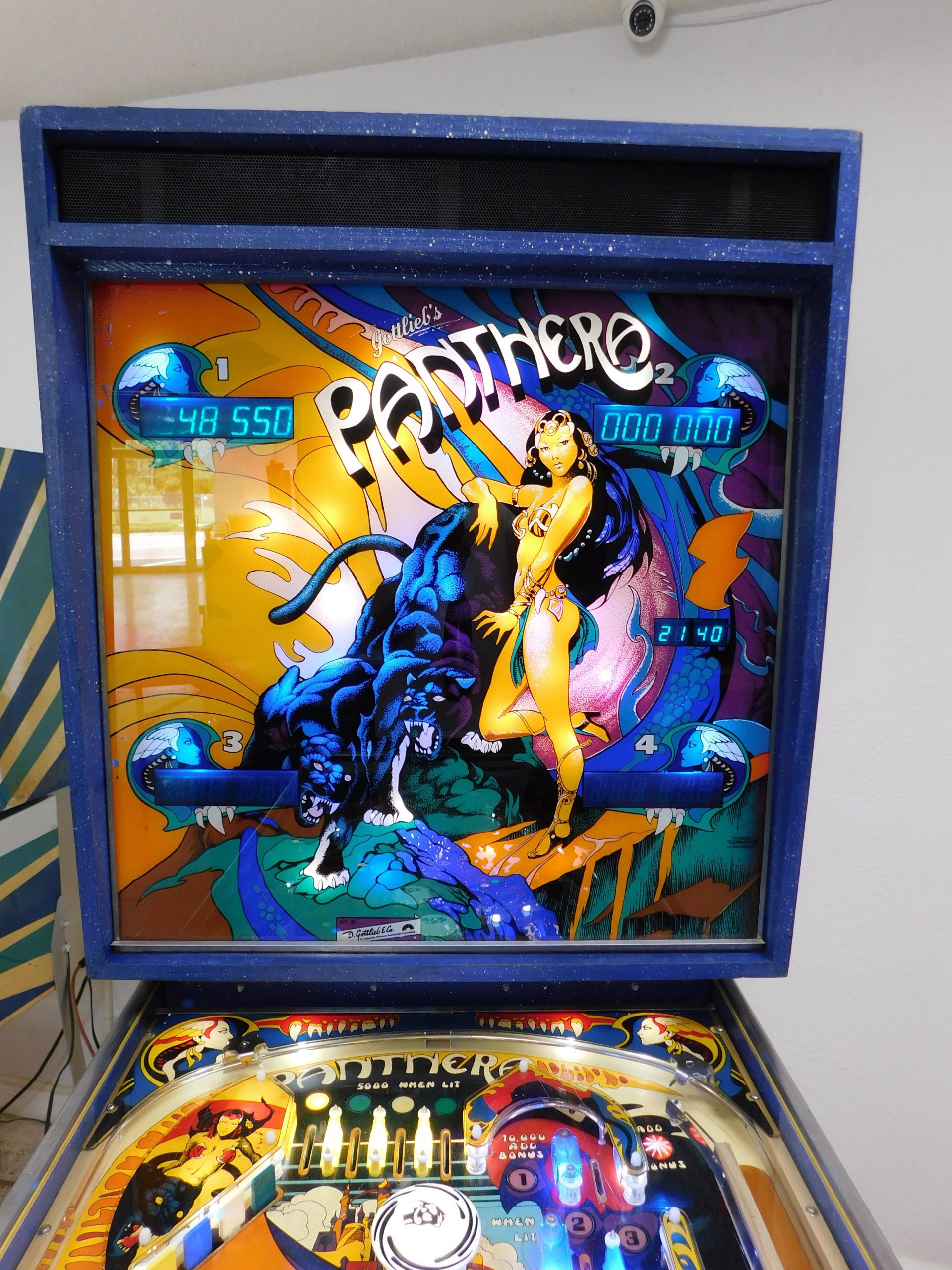 Pinball Restorations, Gottlieb Panthera