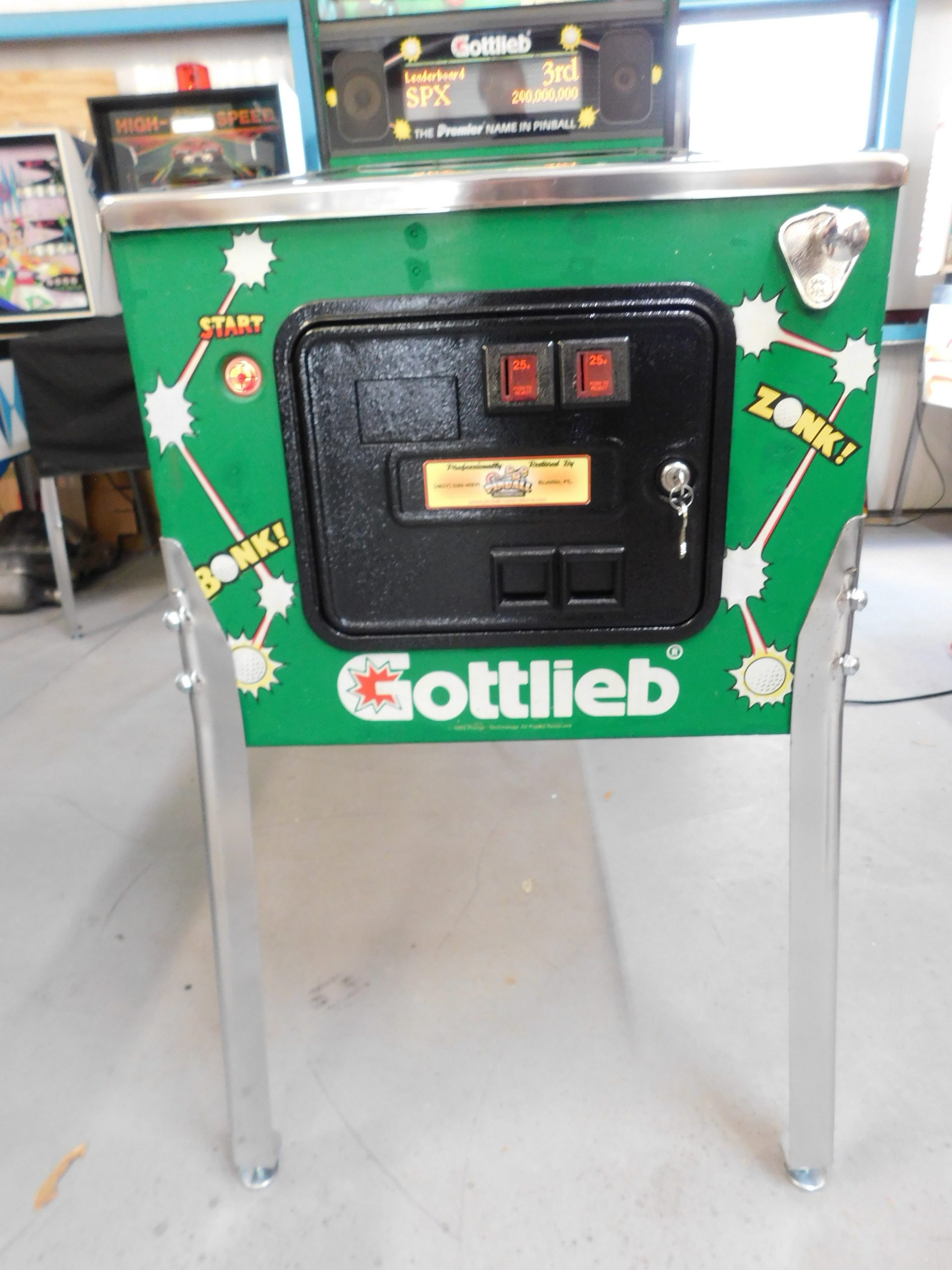 Pinball Restorations, Gottlieb Tee’d Off