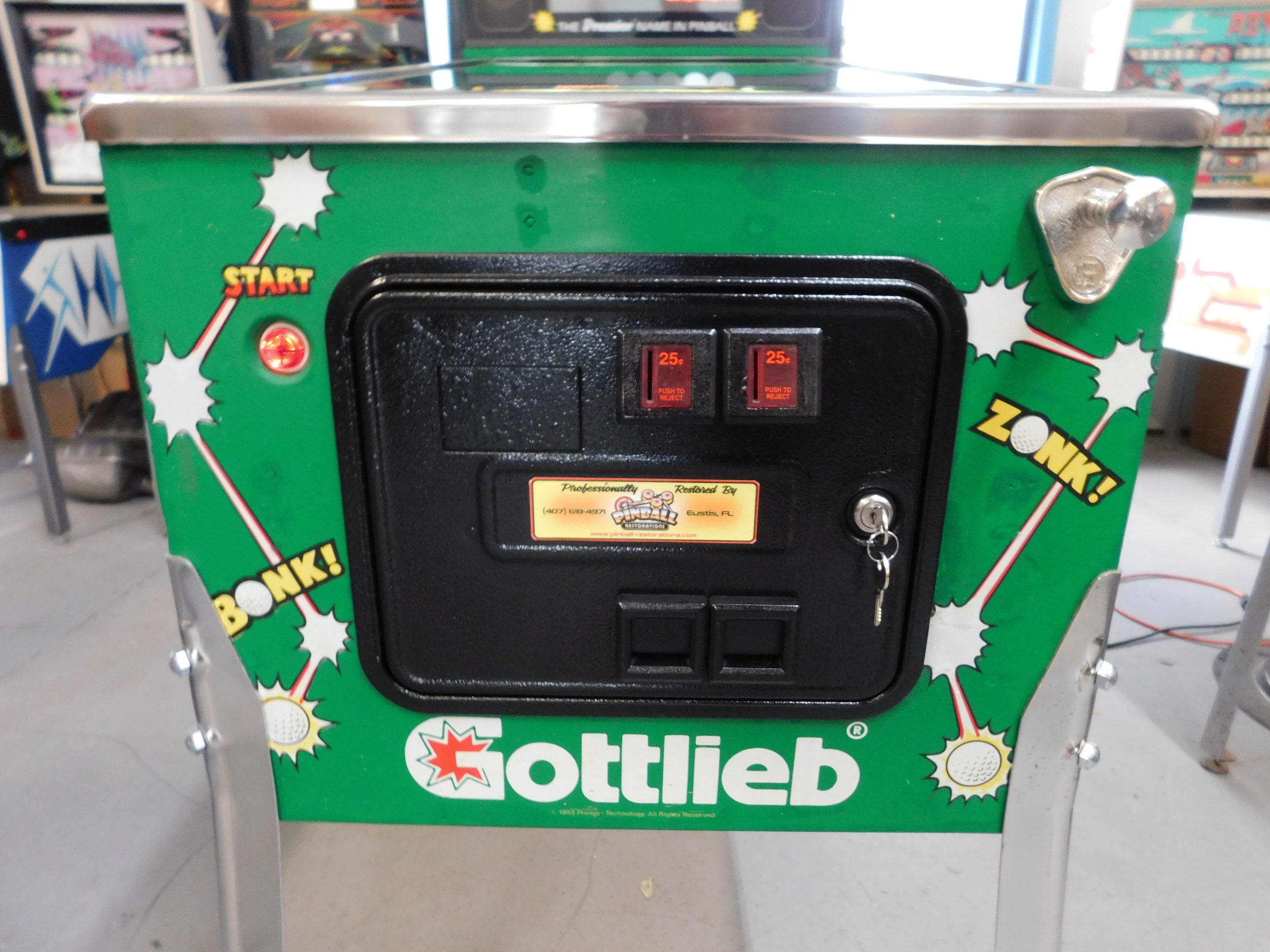 Pinball Restorations, Gottlieb Tee’d Off