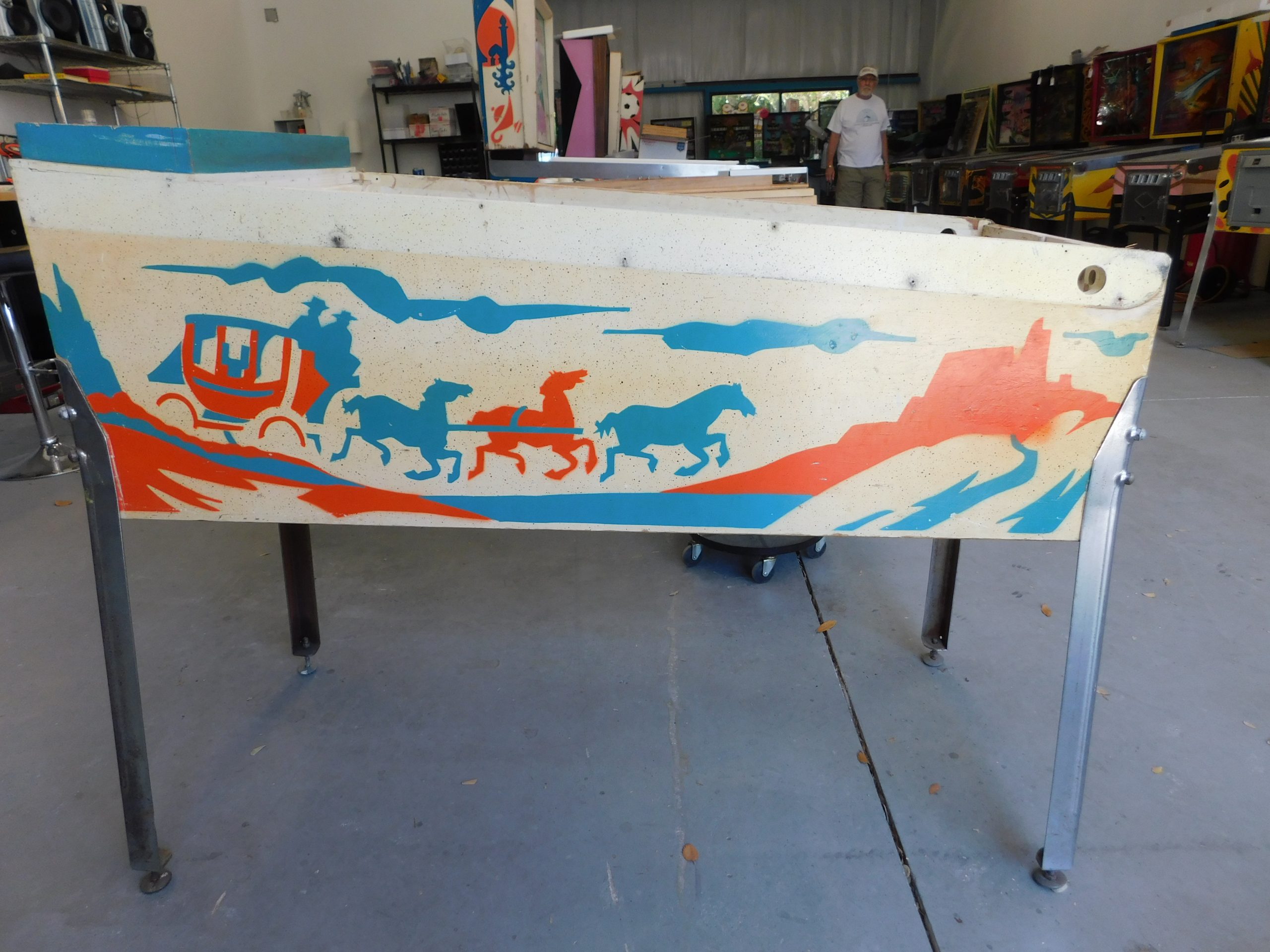 SOLD - 1975 Gottlieb Fast Draw (#1) (repainted cabinet) - Image 157
