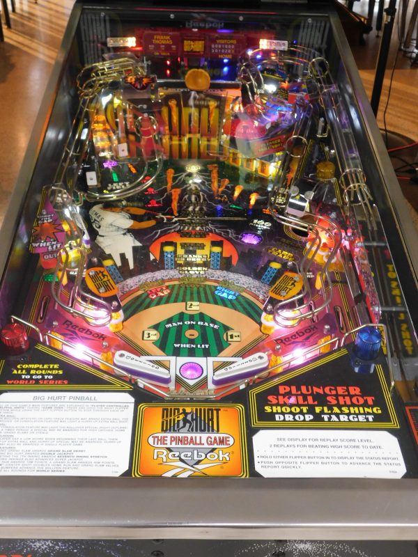 SOLD - 1995 Frank Thomas: Big Hurt (#1) - Pinball Restorations, LLC.