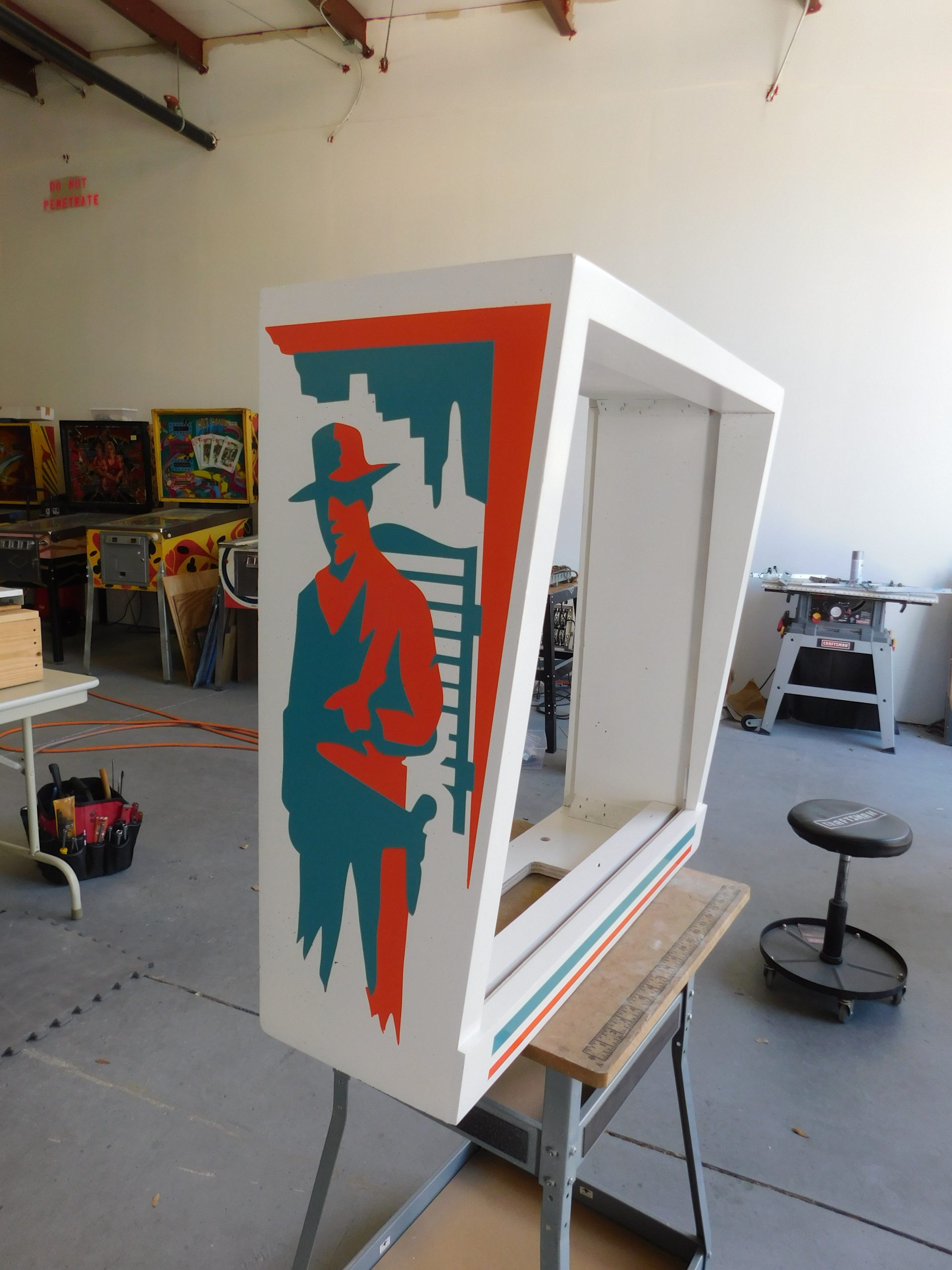 SOLD - 1975 Gottlieb Fast Draw (#1) (repainted cabinet) - Image 116