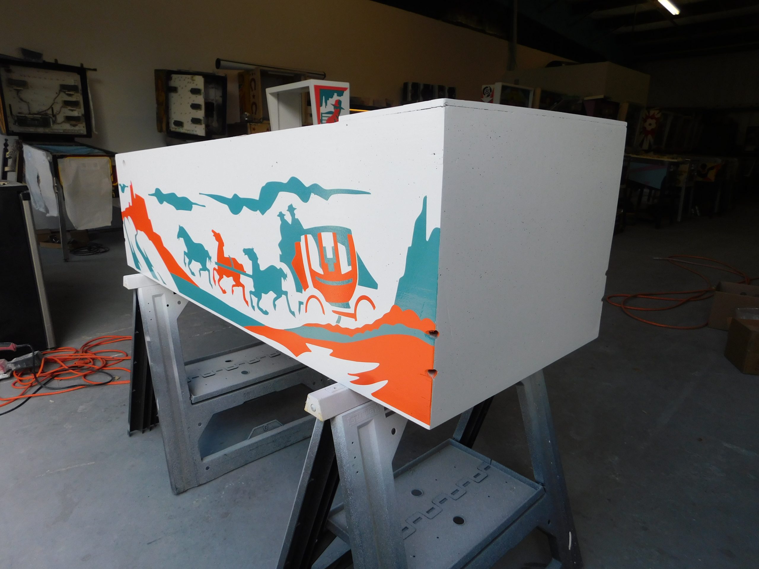 SOLD - 1975 Gottlieb Fast Draw (#1) (repainted cabinet) - Image 108