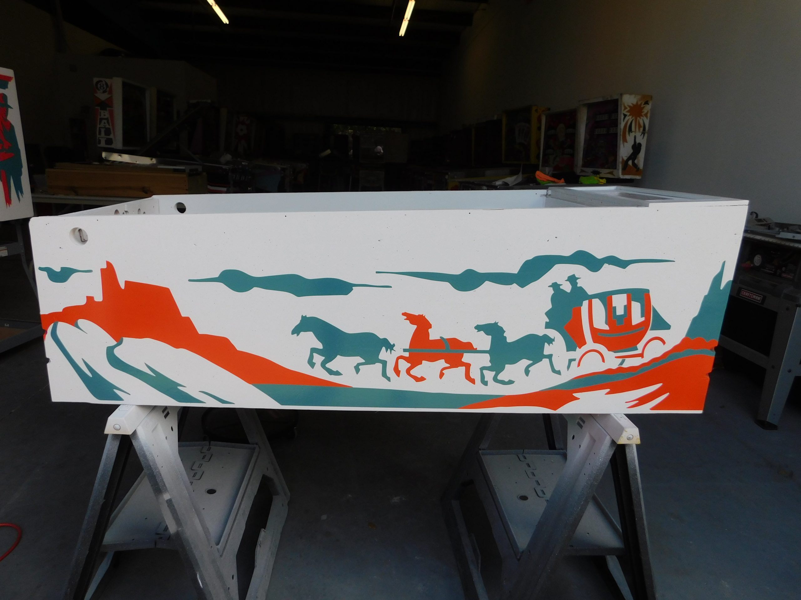 SOLD - 1975 Gottlieb Fast Draw (#1) (repainted cabinet) - Image 107