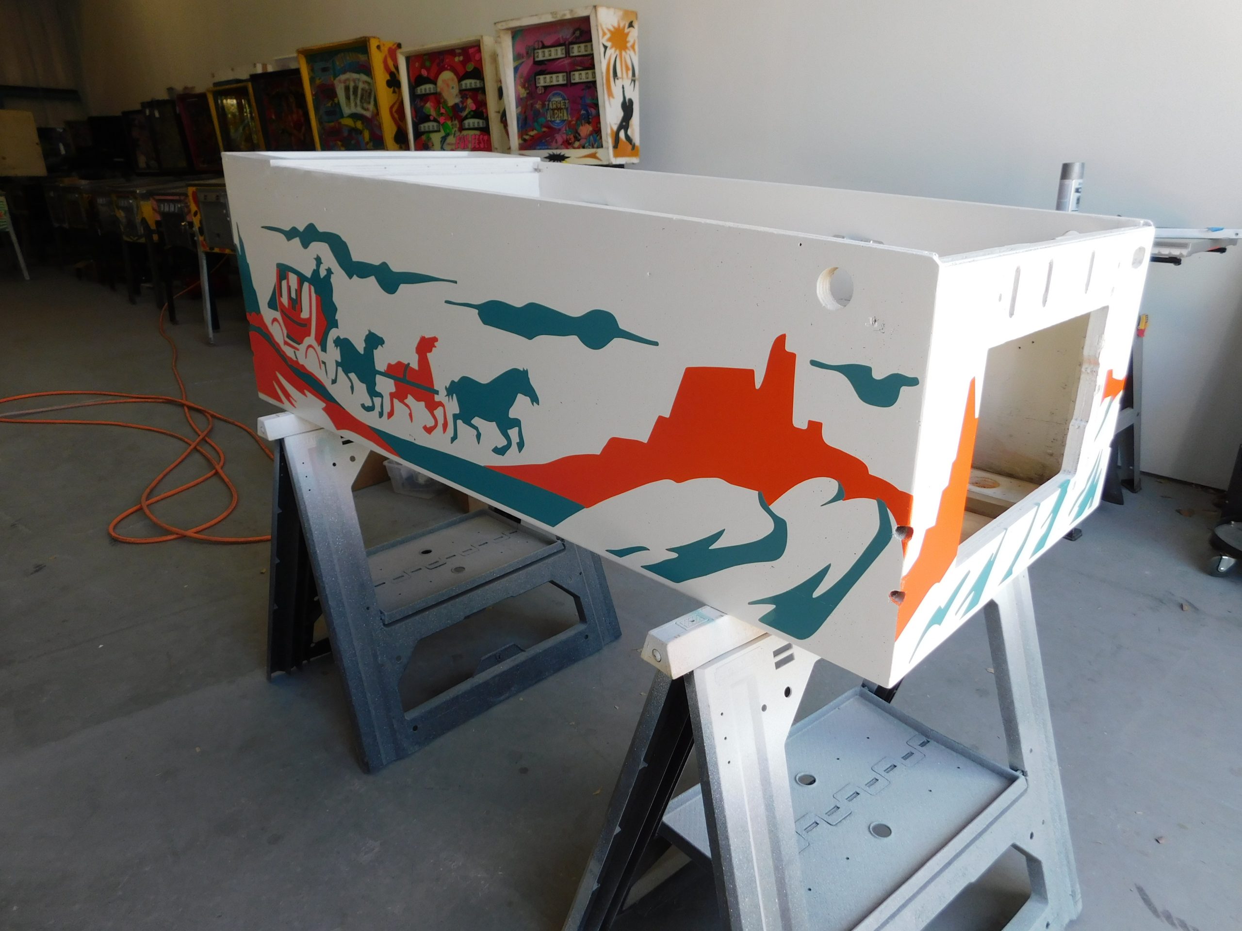 SOLD - 1975 Gottlieb Fast Draw (#1) (repainted cabinet) - Image 105