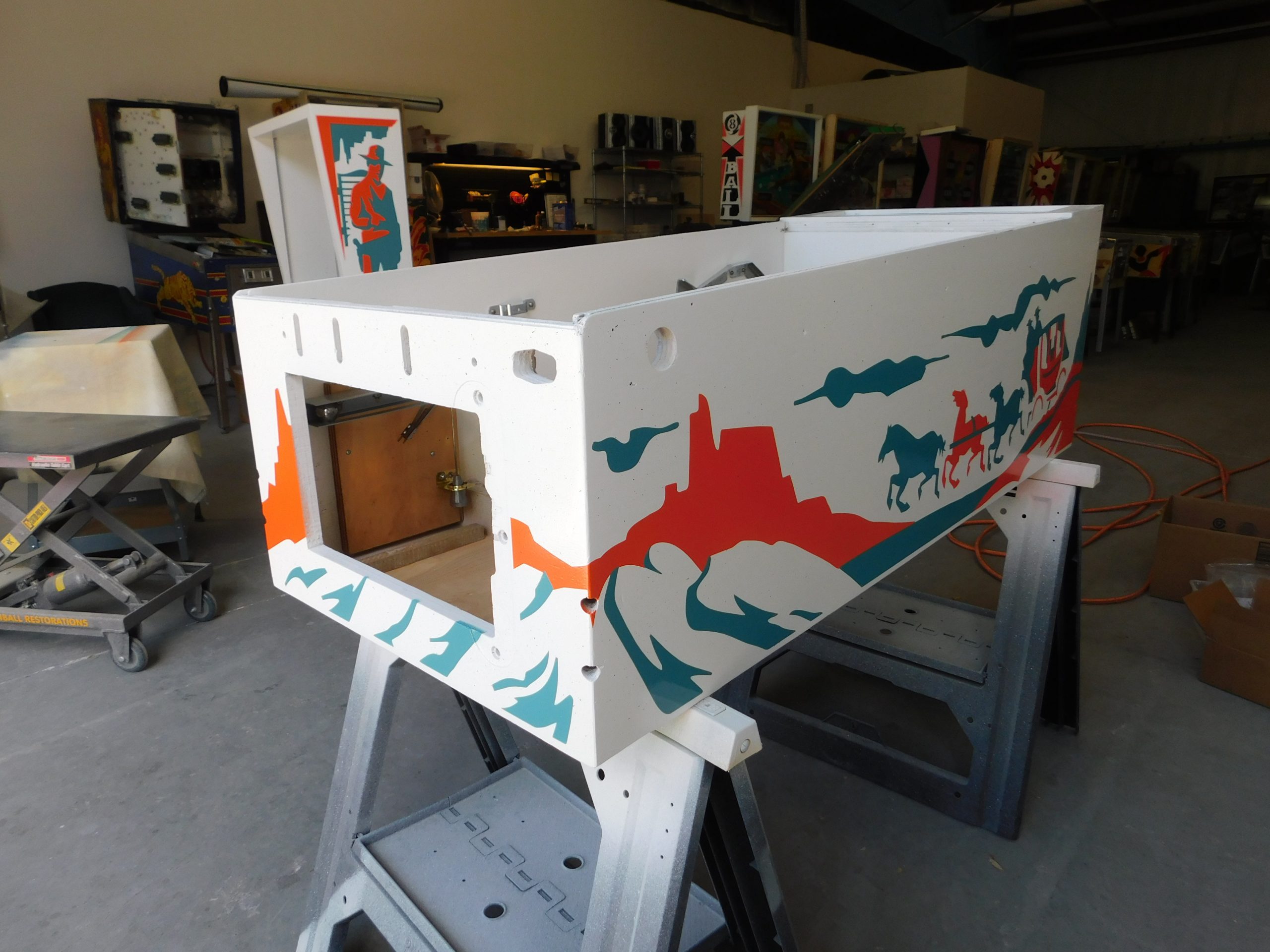 SOLD - 1975 Gottlieb Fast Draw (#1) (repainted cabinet) - Image 102