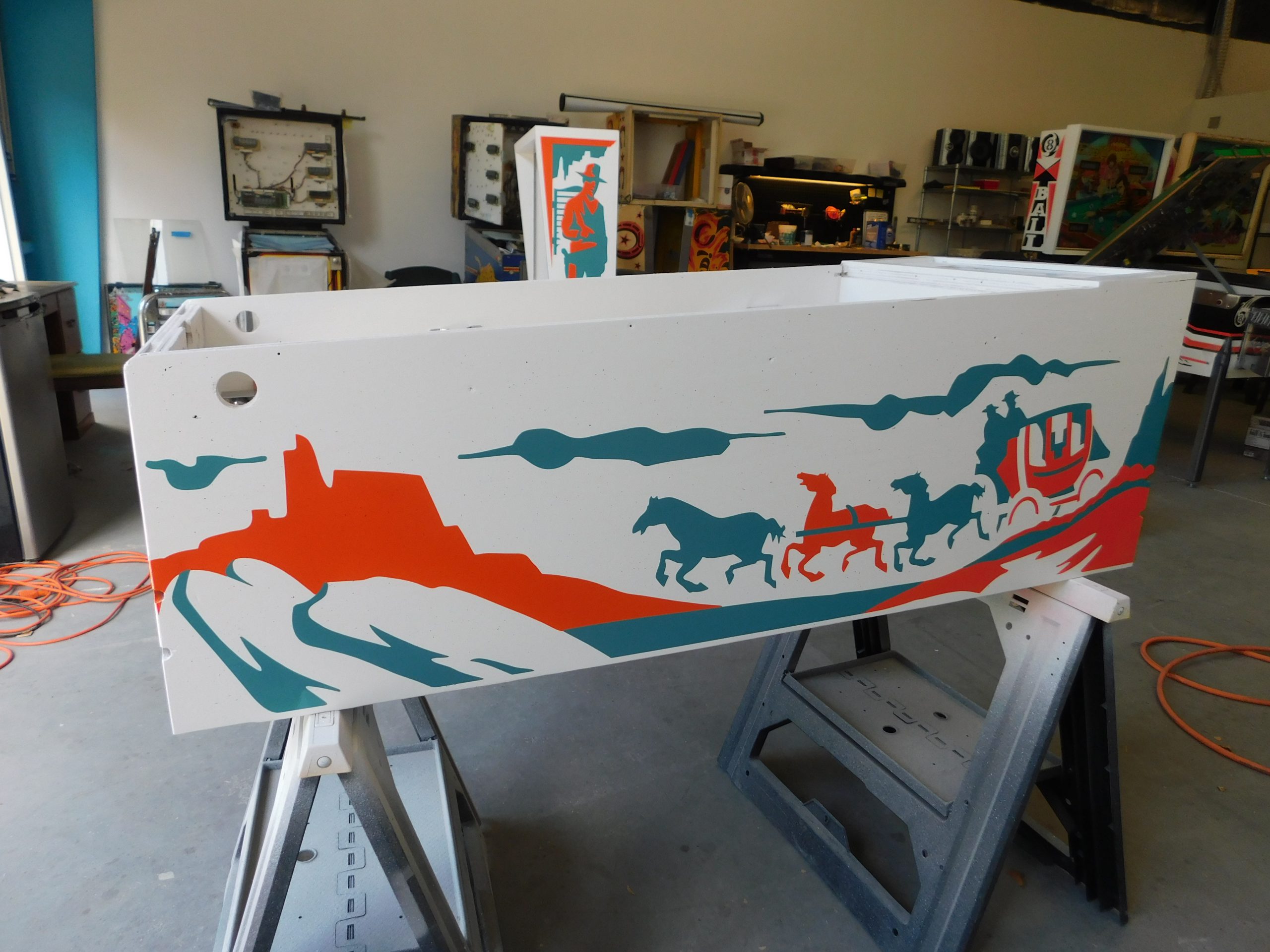 SOLD - 1975 Gottlieb Fast Draw (#1) (repainted cabinet) - Image 101