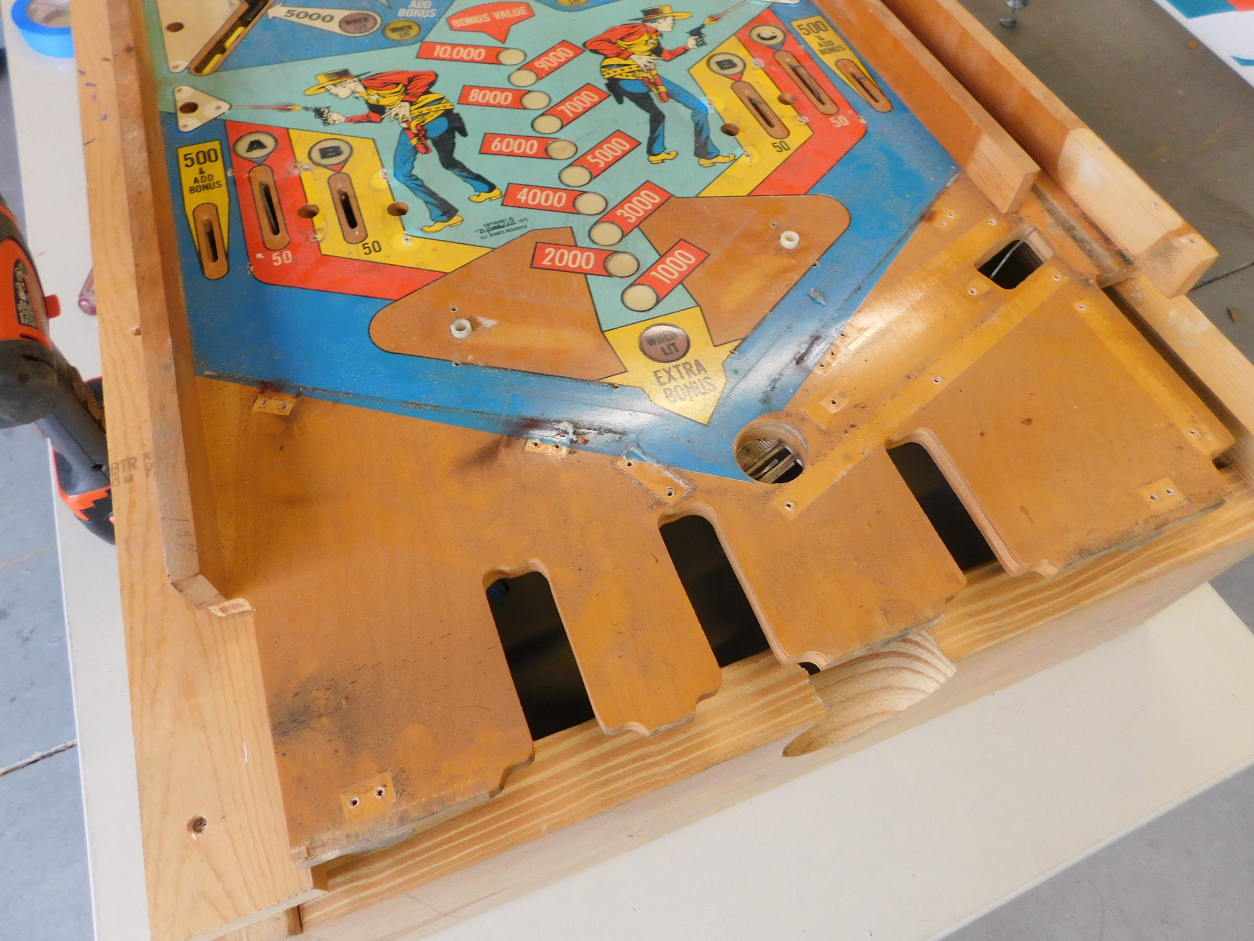 SOLD - 1975 Gottlieb Fast Draw (#1) (repainted cabinet) - Image 87