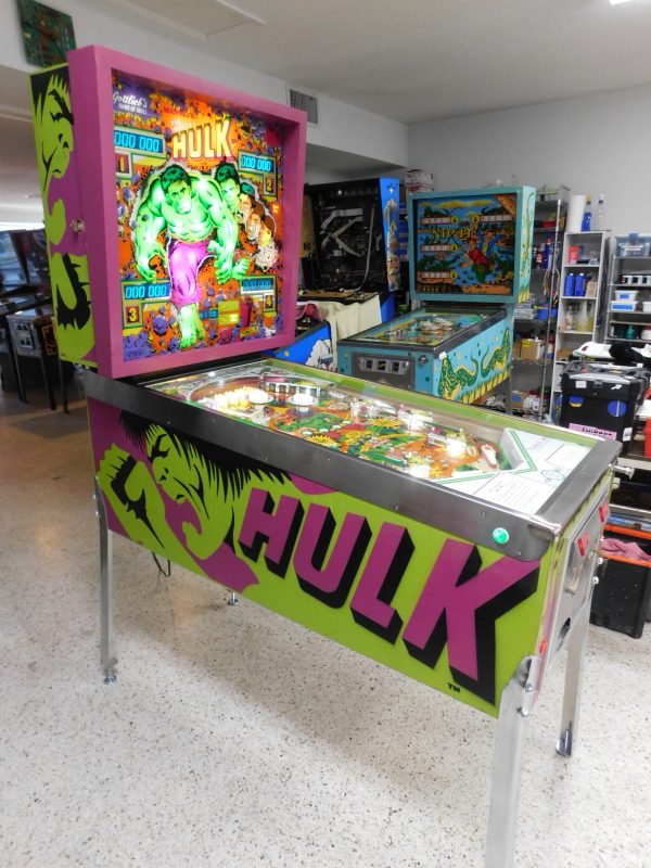 Pinball Restorations, Gottlieb Incredible Hulk