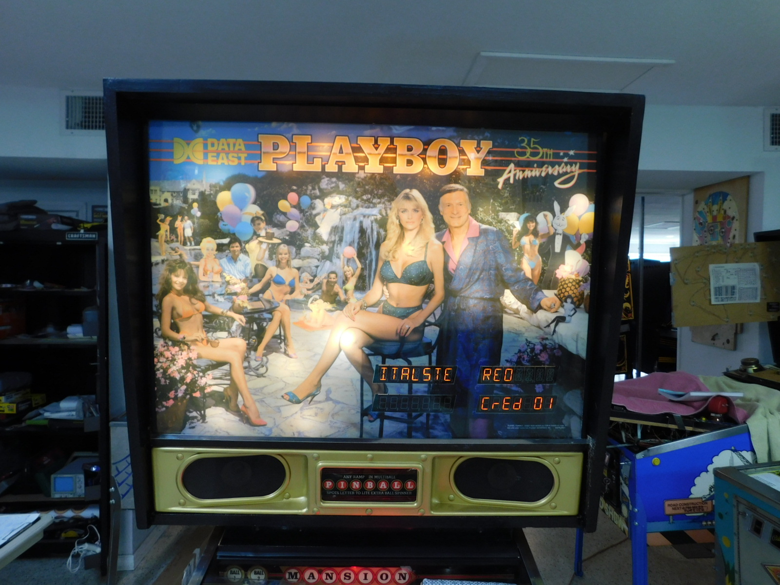 Pinball Restorations, Data East Playboy 35th Anniversary