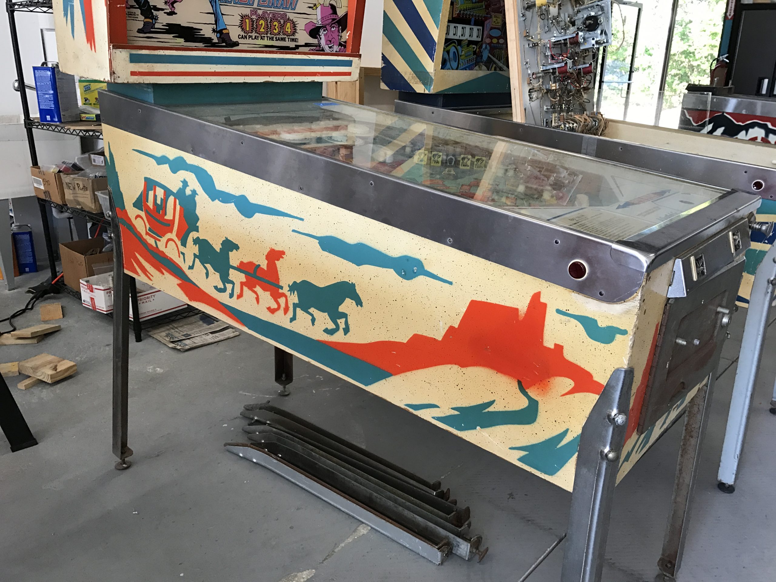 SOLD - 1975 Gottlieb Fast Draw (#1) (repainted cabinet) - Image 41