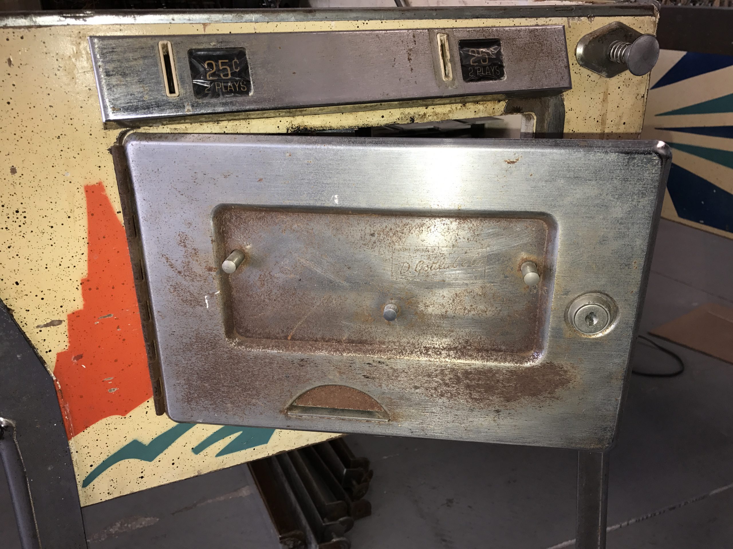 SOLD - 1975 Gottlieb Fast Draw (#1) (repainted cabinet) - Image 11